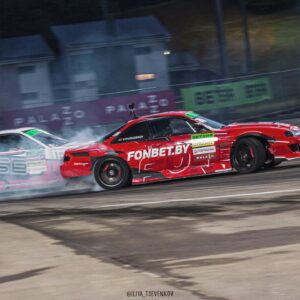 Партный дрифт в Раубичах - Соревнования